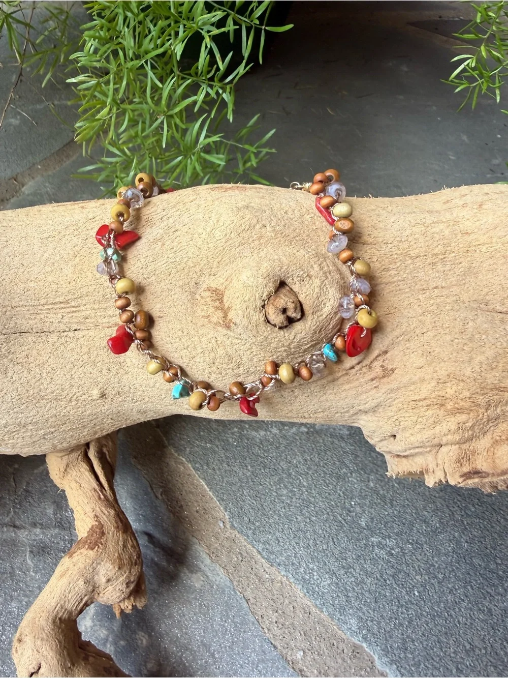 Free People handcrafted multicolor
